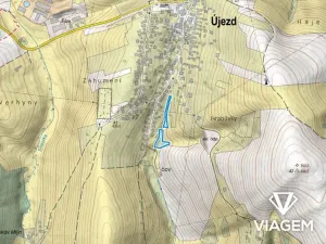 Prodej podílu zahrady, Újezd, 535 m2