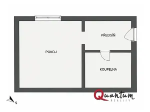 Prodej bytu 1+kk, Praha - Suchdol, Suchdolské náměstí, 19 m2