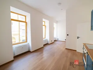 Pronájem bytu 1+kk, Brno - Zábrdovice, Bratislavská, 37 m2