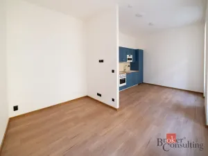 Pronájem bytu 1+kk, Brno - Zábrdovice, Bratislavská, 37 m2