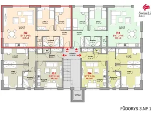 Prodej bytu 3+kk, Polná, 80 m2