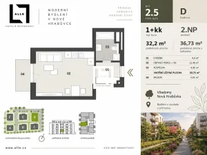 Prodej bytu 1+kk, Ostrava, Provaznická, 32 m2