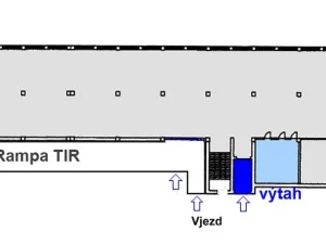 Pronájem skladu, Praha - Hostivař, 560 m2