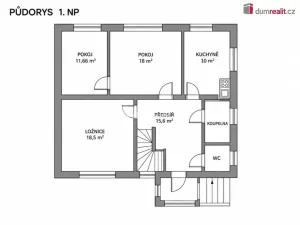 Prodej rodinného domu, Klučenice, 102 m2