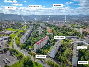 Prodej bytu 2+1, Ústí nad Labem - Severní Terasa, Werichova, 52 m2