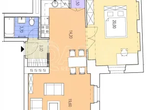 Pronájem bytu 2+kk, Praha - Vyšehrad, Vratislavova, 62 m2