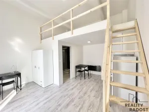 Pronájem bytu 1+kk, Brno, Hybešova, 22 m2