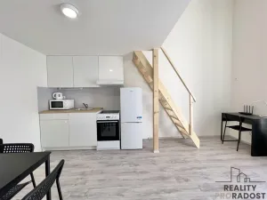Pronájem bytu 1+kk, Brno, Hybešova, 22 m2