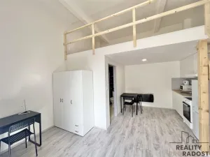 Pronájem bytu 1+kk, Brno, Hybešova, 22 m2