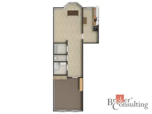 Pronájem bytu 2+kk, Liberec - Liberec II-Nové Město, Truhlářská, 90 m2