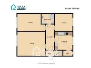 Pronájem bytu 3+1, Olomouc, Wolkerova, 72 m2