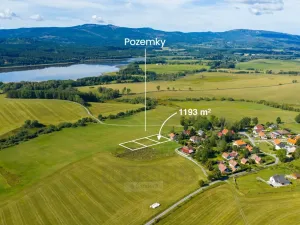 Prodej pozemku pro bydlení, Horní Planá - Pernek, Maňava, 1193 m2