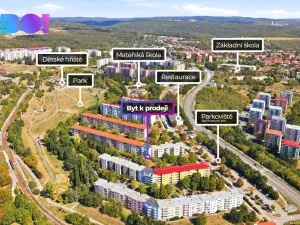 Prodej bytu 2+1, Brno, Hubrova, 64 m2