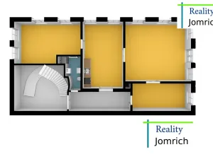 Pronájem bytu 4+kk, Liberec, nám. Sokolovské, 110 m2