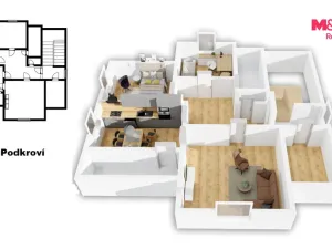 Prodej bytu 2+1, Úpice, Puškinova, 336 m2