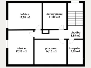 Prodej rodinného domu, Praha, Formanská, 193 m2