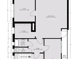 Prodej rodinného domu, Praha - Zbraslav, Nebeského, 130 m2