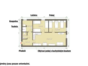 Prodej bytu 3+kk, Kostelec - Ostrov u Stříbra, 79 m2