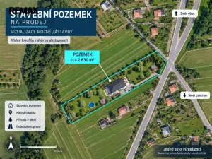 Prodej pozemku pro bydlení, Štěpánov nad Svratkou, 2463 m2