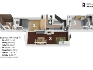 Prodej chaty, Roztoky, 86 m2