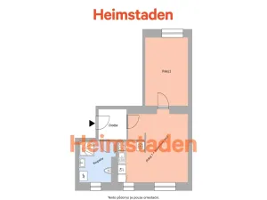 Pronájem bytu 2+kk, Havířov - Prostřední Suchá, Kapitána Jasioka, 45 m2