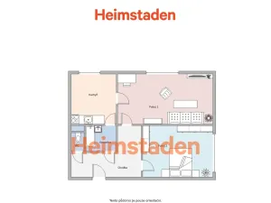 Pronájem bytu 2+1, Frýdek-Místek - Místek, Marie Majerové, 61 m2
