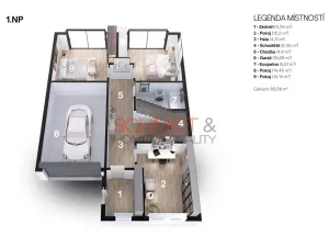 Prodej pozemku pro bydlení, Bořetice, 1000 m2