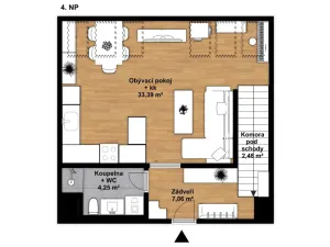 Prodej bytu 3+kk, Praha - Michle, Michelská, 119 m2