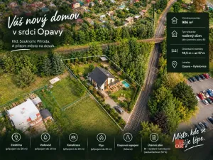 Prodej pozemku pro bydlení, Opava, U Zastávky, 986 m2