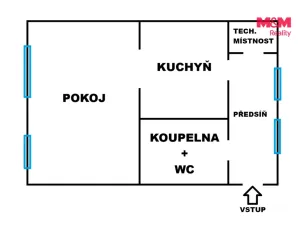 Prodej bytu 1+1, Nový Jičín, Žižkova, 30 m2