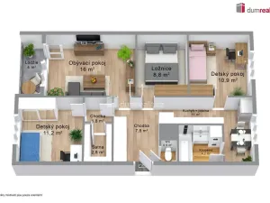Prodej bytu 3+1, Karlovy Vary - Bohatice, Ostrovská, 76 m2