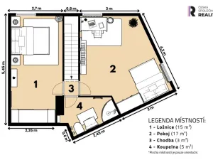 Prodej bytu 3+kk, Praha - Vršovice, Kodaňská, 72 m2