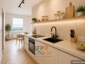 Pronájem bytu 3+1, Hodonín, Národní třída, 65 m2