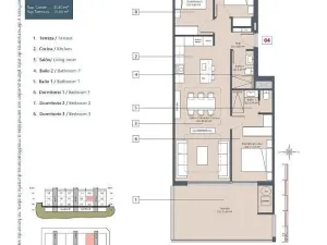 Prodej bytu 4+kk, Benijofar, Alicante, Španělsko, 81 m2