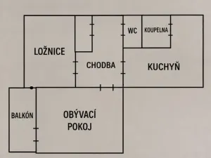 Prodej bytu 2+1, Frýdlant, Příčná, 63 m2