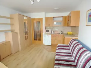 Pronájem bytu 1+kk, Praha - Šeberov, Musilova, 22 m2