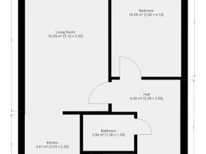 Pronájem bytu 2+kk, Praha - Stodůlky, Sezemínská, 43 m2