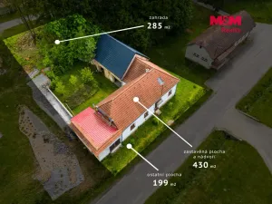 Prodej rodinného domu, Gruna, 85 m2