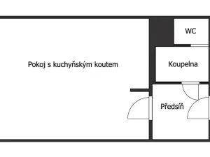 Prodej bytu 1+kk, Opava - Kateřinky, Na Pastvisku, 26 m2