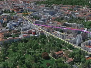 Pronájem bytu 2+kk, Brno, Cihlářská, 42 m2