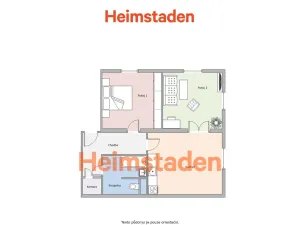Pronájem bytu 3+kk, Havířov - Město, Vančurova, 61 m2