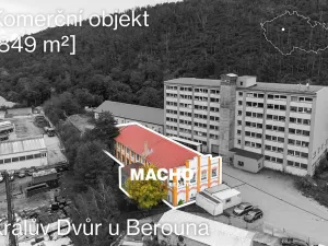 Pronájem výrobních prostor, Králův Dvůr, Tovární, 400 m2