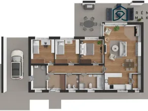Prodej pozemku, Most, 609 m2