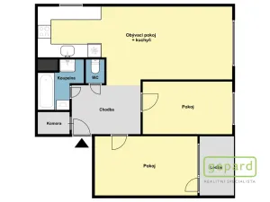 Pronájem bytu 3+kk, Brandýs nad Labem-Stará Boleslav - Brandýs nad Labem, Chobotská, 62 m2