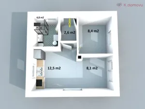 Prodej rodinného domu, Orlová - Lutyně, Přespolní, 36 m2