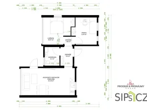 Prodej domu na klíč, Louny, 62 m2