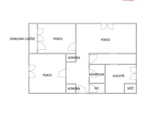 Pronájem bytu 3+1, Cheb, Osvobození, 76 m2