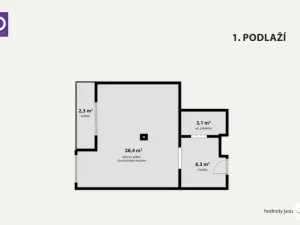 Prodej bytu 3+kk, Hradec Králové - Nový Hradec Králové, Na Občinách, 110 m2