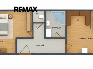 Pronájem bytu 2+kk, Praha - Břevnov, Heleny Malířové, 68 m2