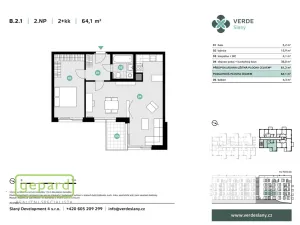 Prodej bytu 2+kk, Slaný, U Benaru, 61 m2